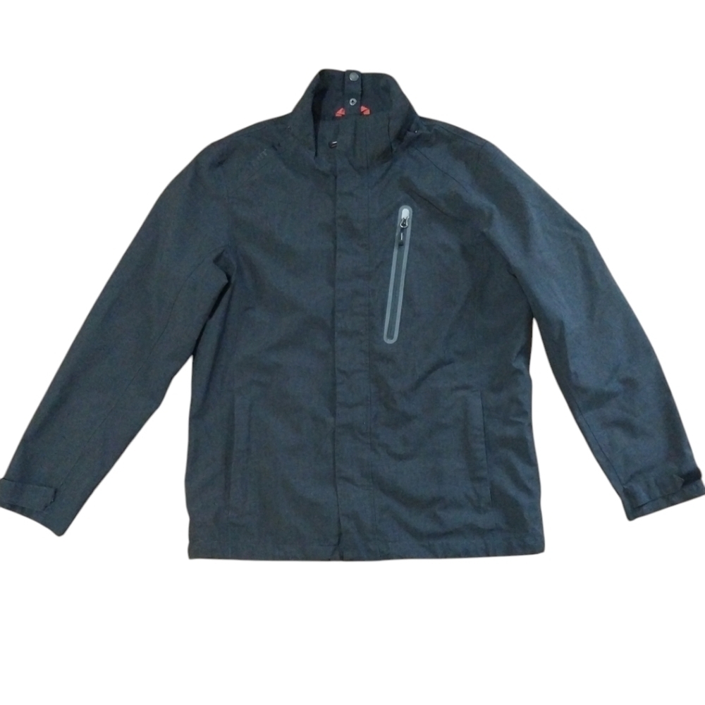 Raintex jacket men's size medium gray all weather coat